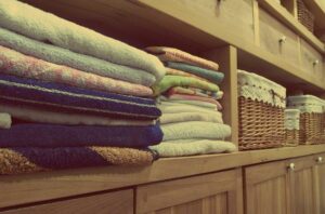 Organised clothes that are neatly folded helps with self care. 